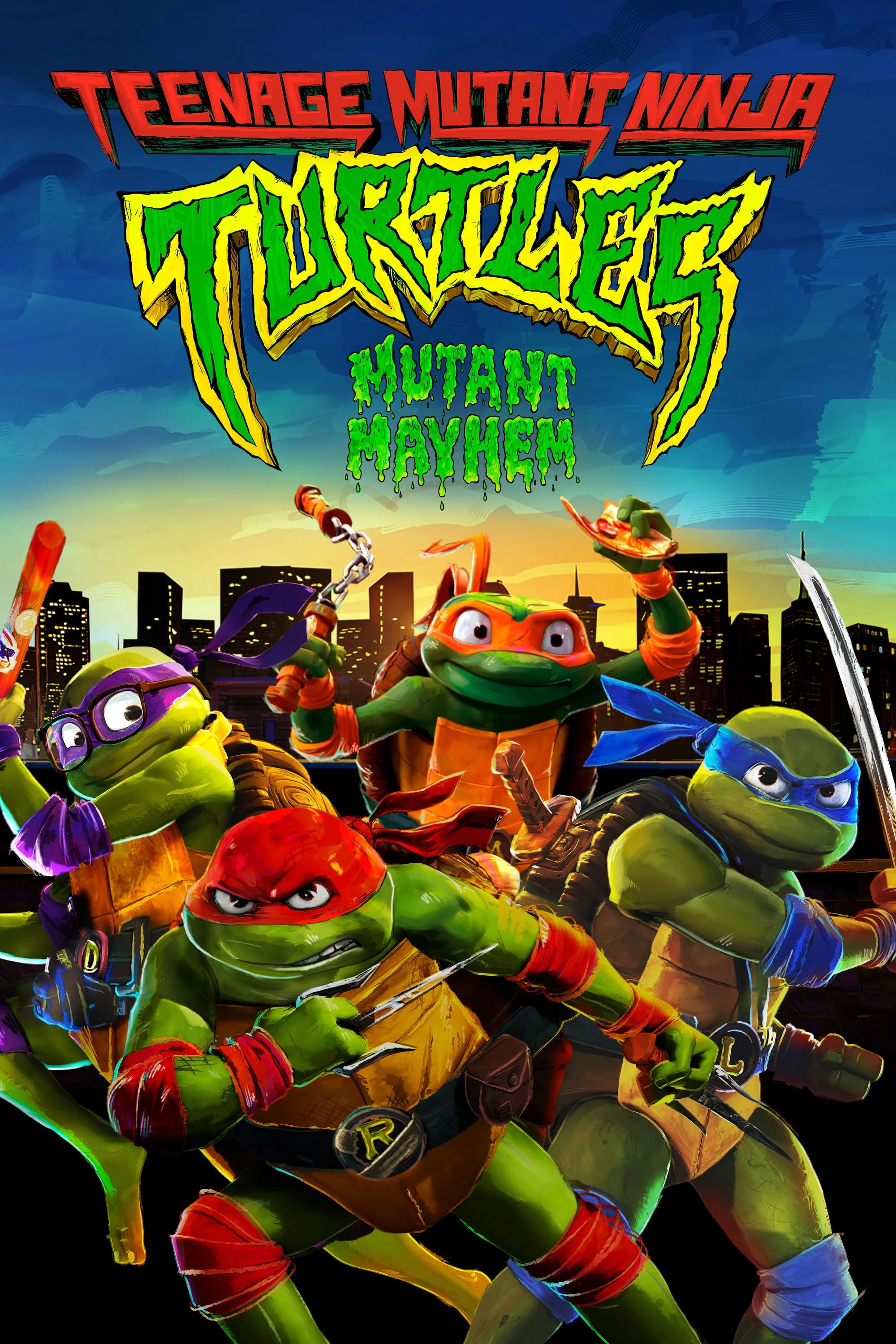 Teenage Mutant Ninja Turtles: Mutant Mayhem packshot