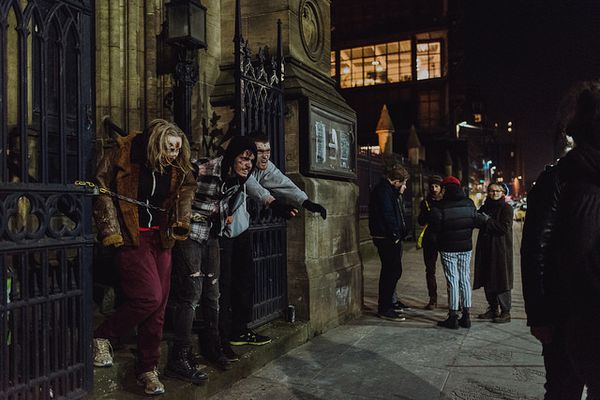 Zombies on the loose in Glasgow