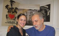Aida Folch with Fernando Trueba - 'Renoir is very important in my life'