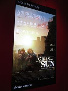 Girls Of The Sun poster at the Quad Cinema in New York