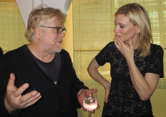 Philip Seymour Hoffman has Cate Blanchett's attention