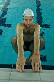 
                                Daniel Mays in Swimming With Men - photo by Vertigo Releasing