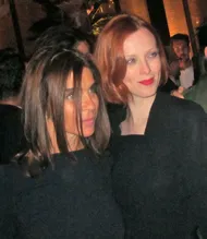  Carine Roitfeld and Karen Elson - photo by Anne-Katrin Titze