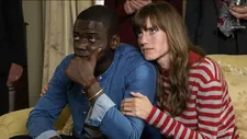 Chris (Daniel Kaluuya) with Rose (Allison Williams) in Jordan Peele’s Get Out (Best Original Screenplay Oscar winner)