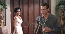 Elizabeth Taylor Paul Newman in Richard Brooks’s Cat On A Hot Tin Roof