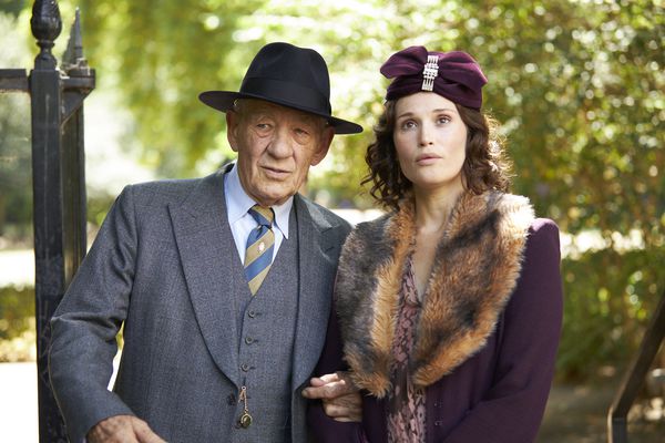 Gemma Arterton and Ian McKellen in The Critic