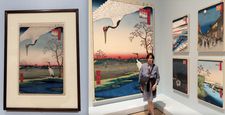 Lisandro Alonso on Hiroshige’s 100 Famous Views Of Edo featuring Takashi Murakami with Anne-Katrin Titze at the Brooklyn Museum: “Amazing! I love that.”