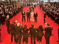 
                                Cannes opening night red carpet 2024 - photo by Richard Mowe