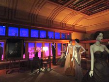 Martin Scorsese’s installation in the Met’s Frank Lloyd Wright Room for the Costume Institute in New York