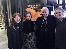 Zeva Oelbaum, Anne-Katrin Titze, Paul Cantelon and Sabine Krayenbühl at the Quad Cinema