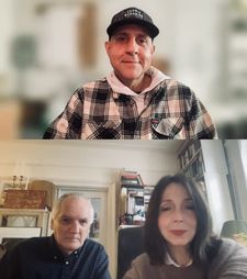 Rex Miller with Ed Bahlman and Anne-Katrin Titze on Harley Flanagan: “There's photographs in the film of him with Debbie Harry, and he interacted with The Clash, and he talks about the Sex Pistols … ”