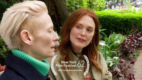 Tilda Swinton Julianne Moore in The Room Next Door