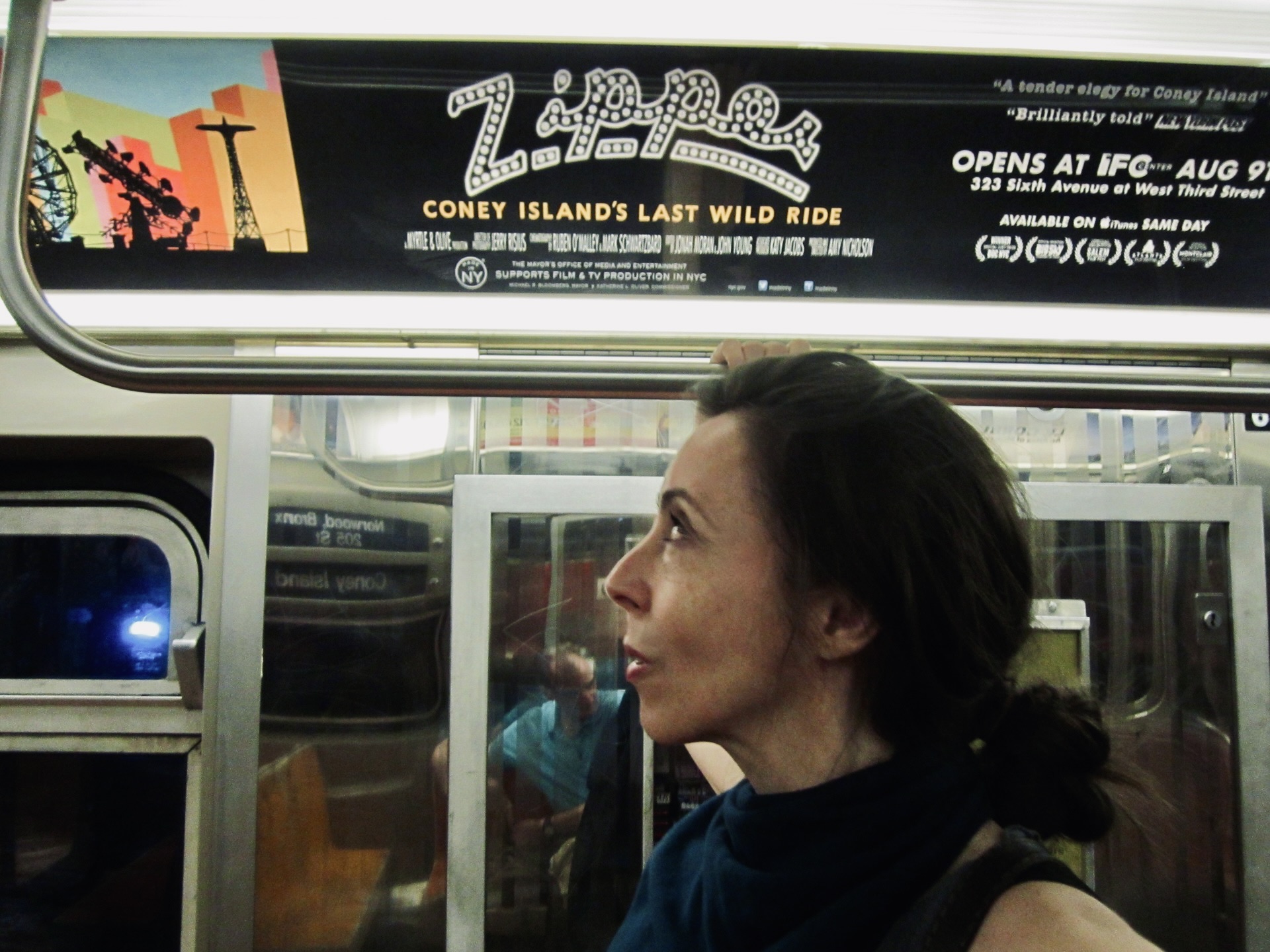 Eye For Film Zipper Coney Islands Last Wild Ride On The Nyc Subway 