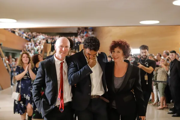 Paul Laverty, Carlos Acosta and Iciar Bollain