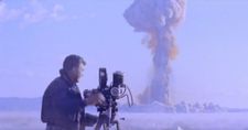 Capturing a mushroom cloud in I See A Darkness