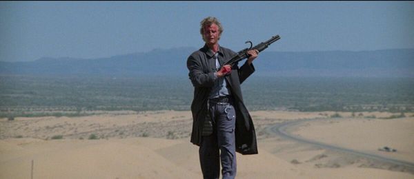 Rutger Hauer in The Hitcher