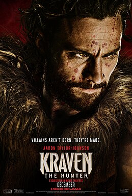 Kraven The Hunter packshot